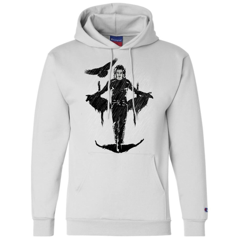 The Crow 20 Champion Hoodie by omonovwomgm | Artistshot