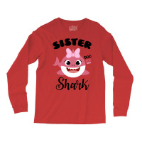 Cute Sister Shark Vintage Long Sleeve Shirts | Artistshot