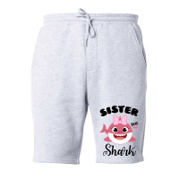 Cute Sister Shark Vintage Fleece Short | Artistshot