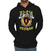 25th Infantry Division Patch Tropic Lightning Dd-214 Veteran Lightweight Hoodie | Artistshot