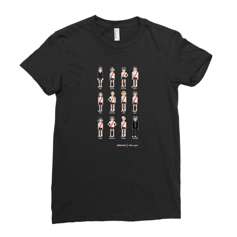 River Plate Allime Squad Ladies Fitted T-Shirt by ANDREACOOPERSMITH | Artistshot