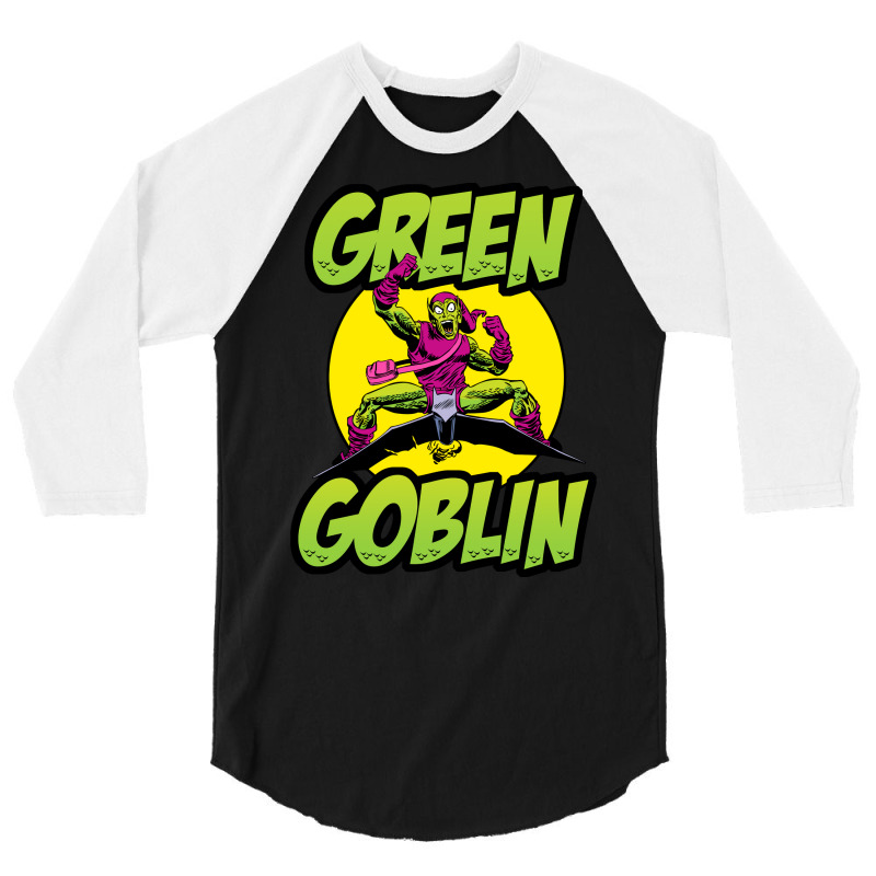 The Green Goblin Music 3/4 Sleeve Shirt by rosyambilolf | Artistshot