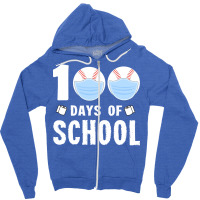 100th Days Of School Tumblr Zipper Hoodie | Artistshot