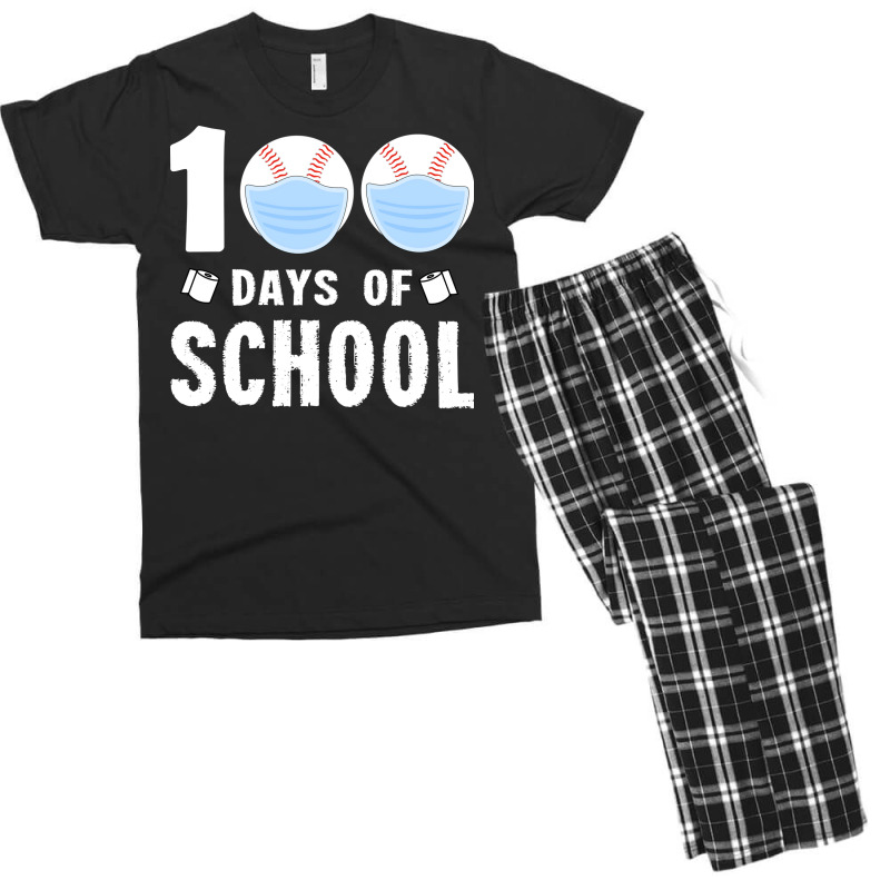 100th Days Of School Tumblr Men's T-shirt Pajama Set | Artistshot