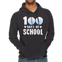 100th Days Of School Tumblr Vintage Hoodie | Artistshot