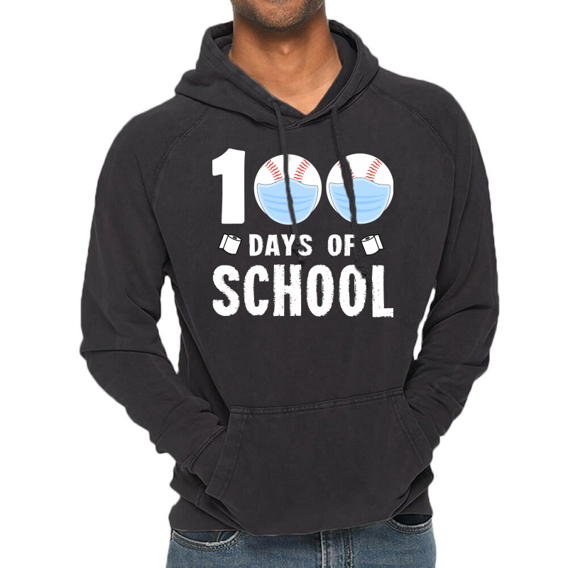 100th Days Of School Tumblr Vintage Hoodie | Artistshot