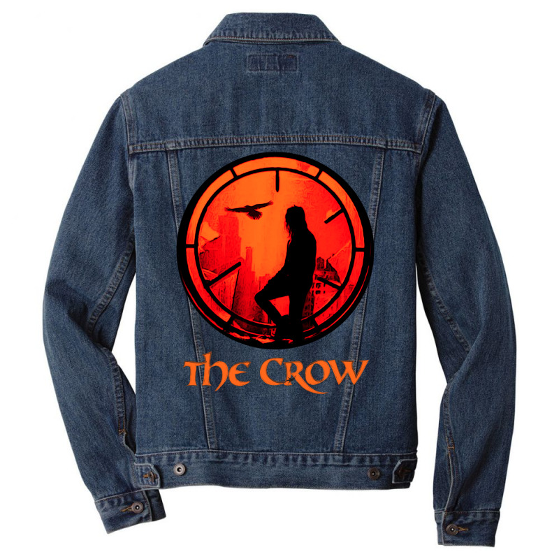 The Crow 29 Men Denim Jacket by omonovwomgm | Artistshot