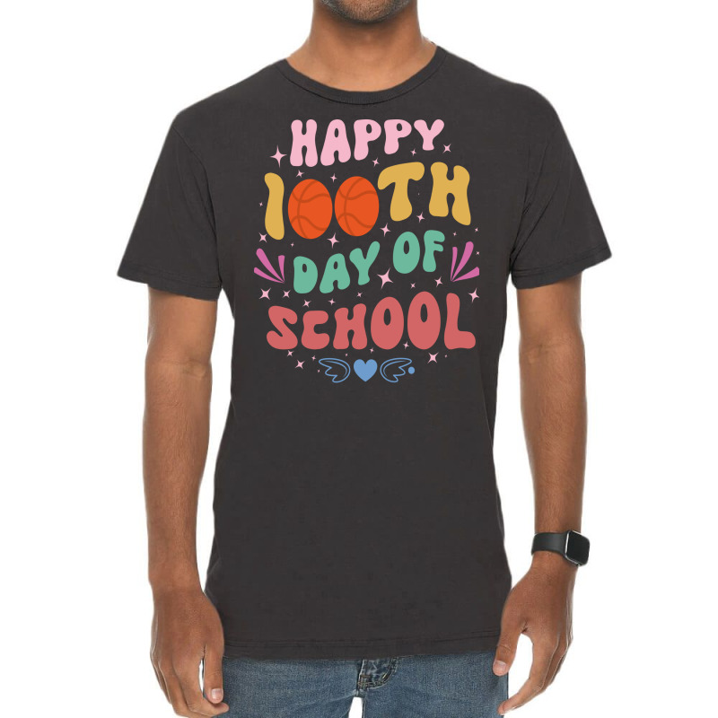 100 Days Of School Nature Tumblr Vintage T-shirt | Artistshot