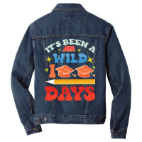 Its Been A Wild 100 Days Cute Men Denim Jacket | Artistshot