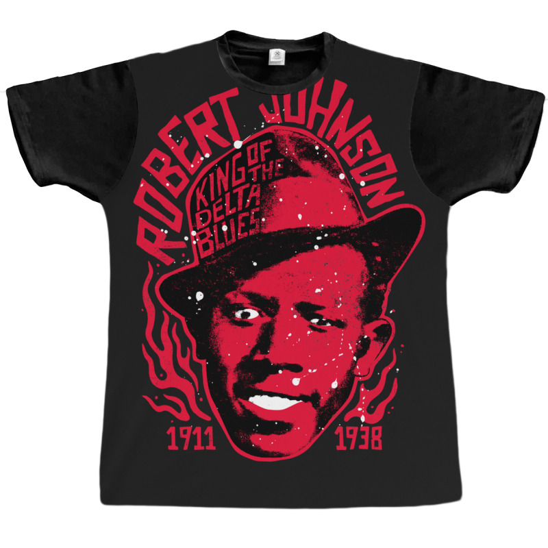 Robert Johnson 1 Graphic T-shirt by TinaCrisp | Artistshot