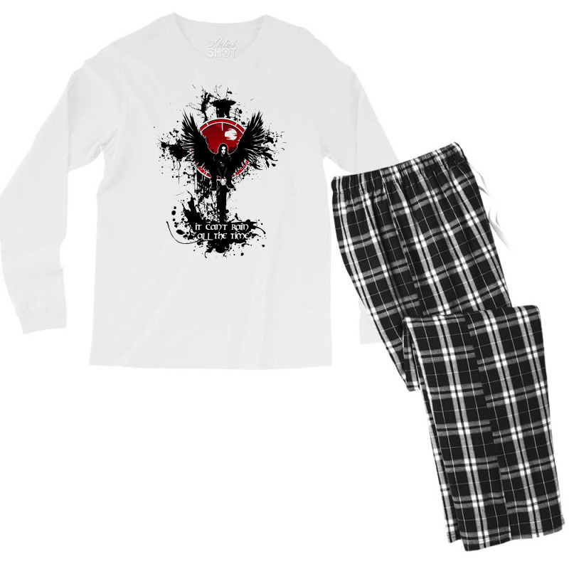 The Crow 8 Men's Long Sleeve Pajama Set by omonovwomgm | Artistshot