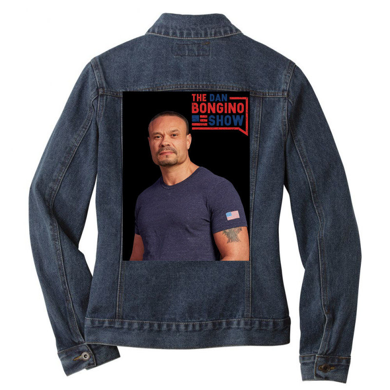 Limited Edition The Dan Bongino Show Prints Ladies Denim Jacket by Acevedo Bolen | Artistshot