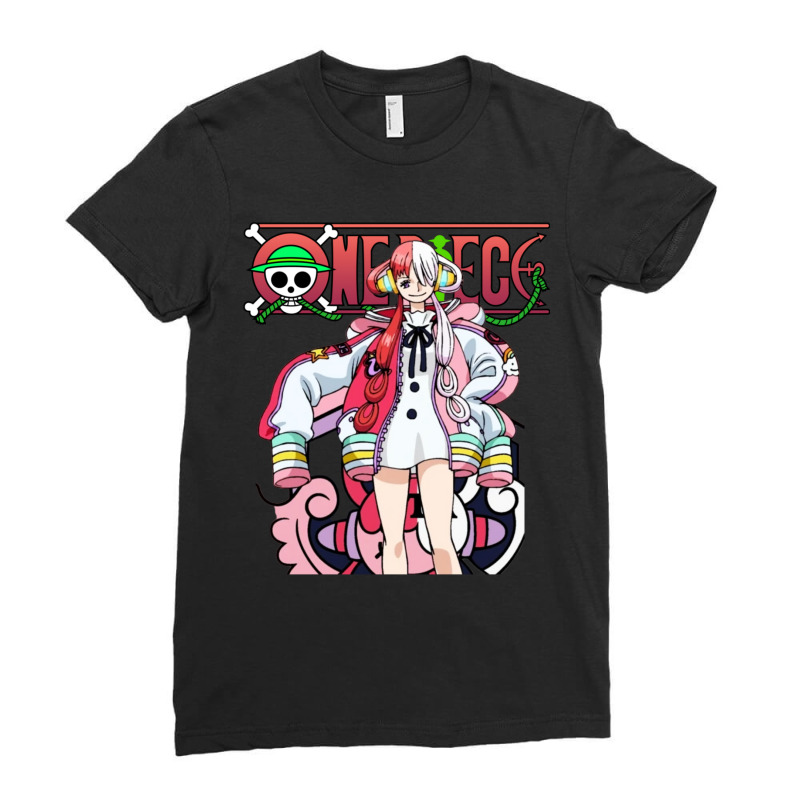 Uta One Piece A Uta One Piece A Uta One Piece 10 Ladies Fitted T-shirt | Artistshot