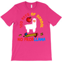 100 Days Of School Llama Music T-shirt | Artistshot