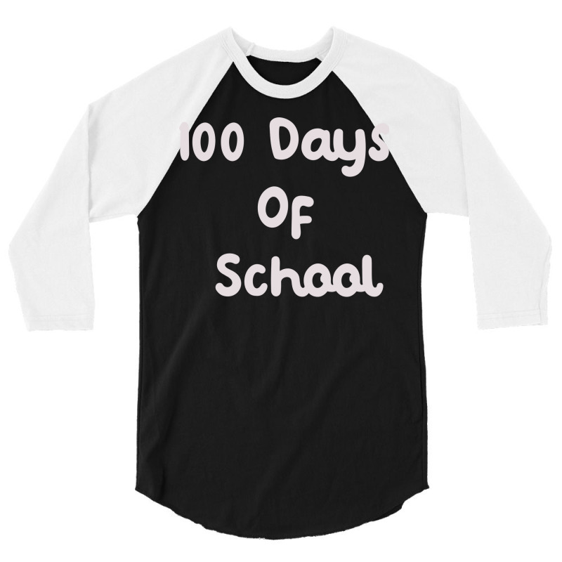 100 Days Of School Summer 3/4 Sleeve Shirt | Artistshot