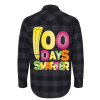 100 Days Smarter Funny Stars Flannel Shirt | Artistshot