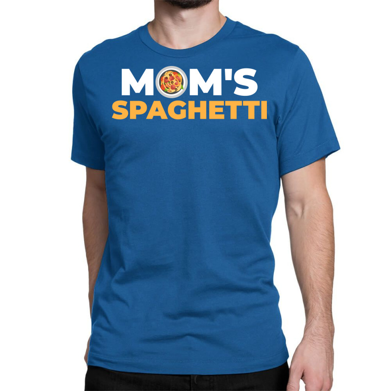 Moms Spaghetti Funny Pasta Gift Girl Classic T-shirt by koyunsnoerw | Artistshot