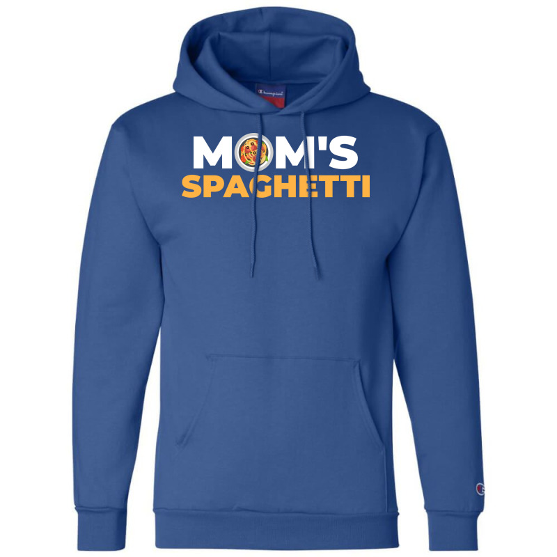 Moms Spaghetti Funny Pasta Gift Girl Champion Hoodie by koyunsnoerw | Artistshot