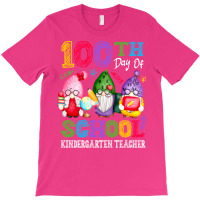 Happy 100th Day Of School Cute Gnome Kindergarten Teacher Trending T-shirt | Artistshot