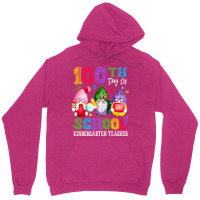 Happy 100th Day Of School Cute Gnome Kindergarten Teacher Trending Unisex Hoodie | Artistshot