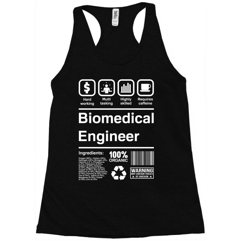 Biomedical Engineer Gifts Biomedical Engineering Racerback Tank by GARRICKFULLER | Artistshot