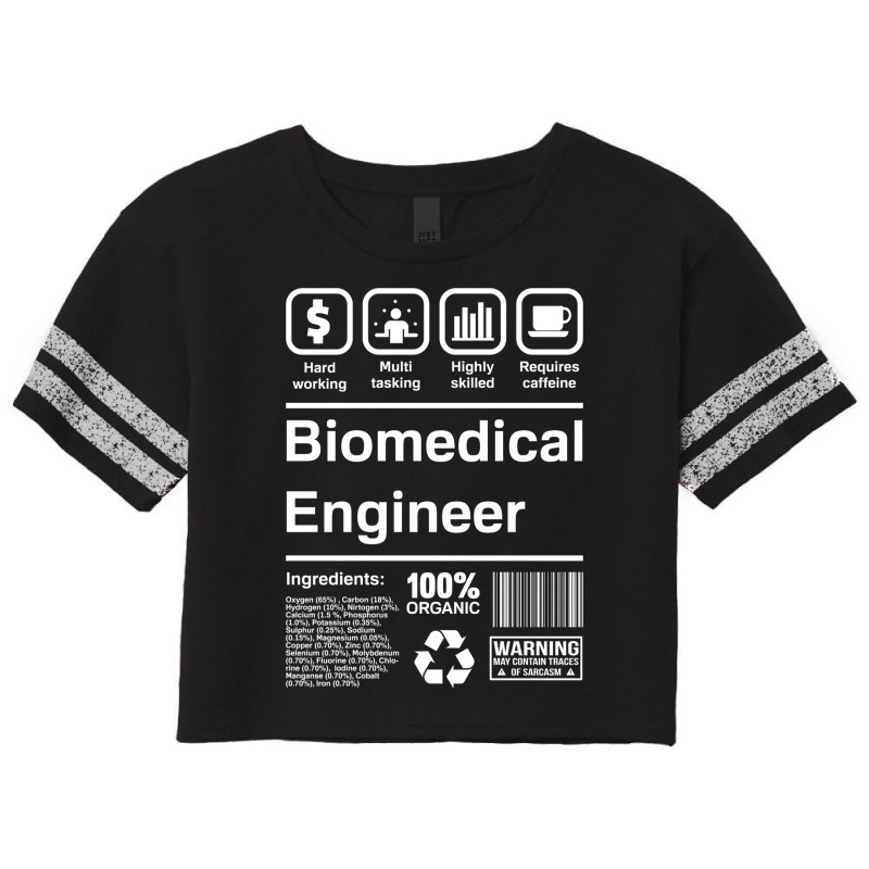 Biomedical Engineer Gifts Biomedical Engineering Scorecard Crop Tee by GARRICKFULLER | Artistshot