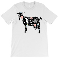 Womens Mama Goat Floral T Shirt Mom Lover Mother Grandma Gift T-shirt | Artistshot