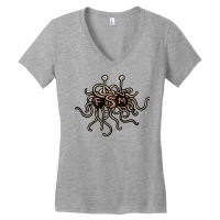 Fsm   Flying Spaghetti Monster Women's V-neck T-shirt | Artistshot