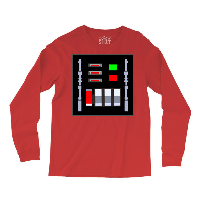 Vader Darth Tee Chest Plate Travel Long Sleeve Shirts by koyunsnoerw | Artistshot