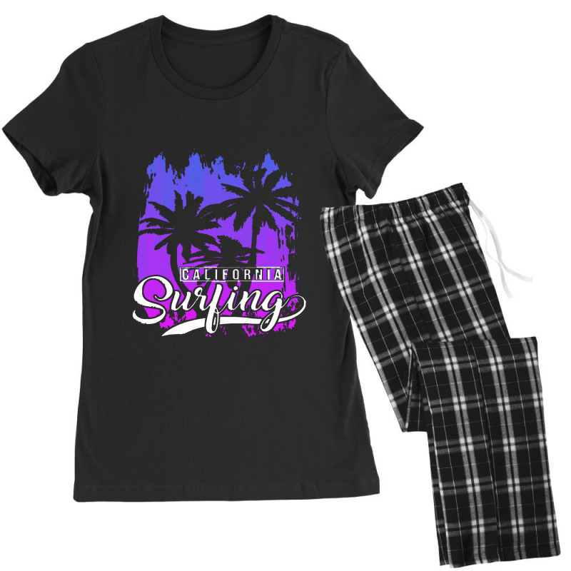 California Surfing Paradise,california Surfing Women's Pajamas Set by tomjerrycrush39 | Artistshot