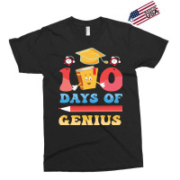 100 Days Of Genius Red Exclusive T-shirt | Artistshot