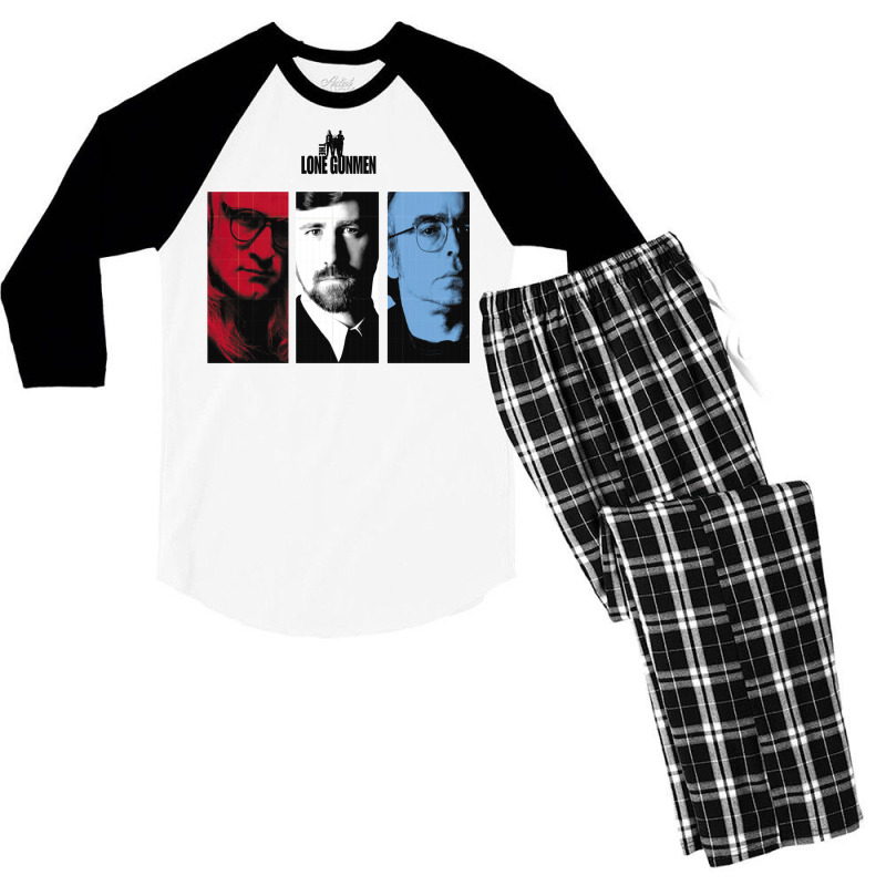 Conspiracy Theorists Men's 3/4 Sleeve Pajama Set | Artistshot