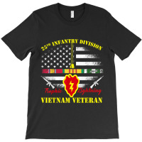 25th Infantry Division Vietnam Veteran Gift T-shirt | Artistshot