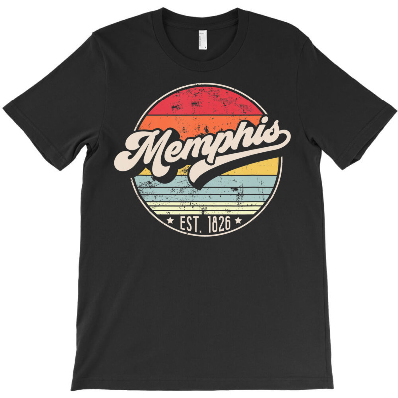 Hot Trend Retro Memphis Tn Home City 70s Style Sunset T-Shirt by haodinhvan1 | Artistshot