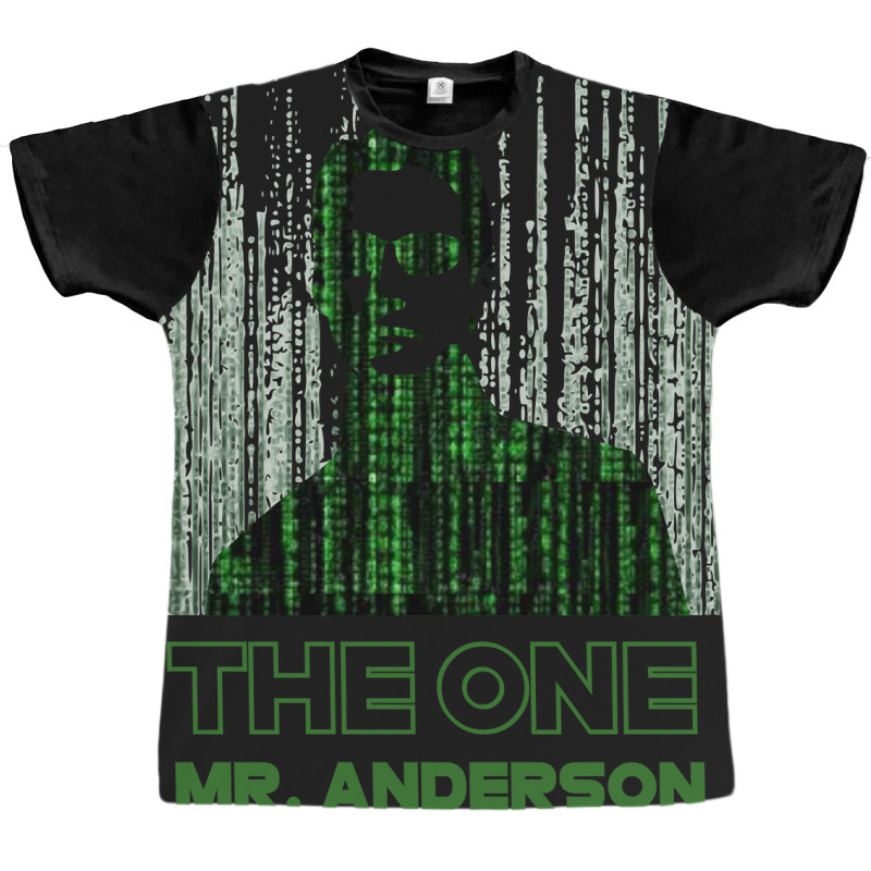 Limited Edition Matrix The One - Mr. Anderson Graphic T-shirt by Bostic Walling | Artistshot