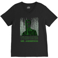 Limited Edition Matrix The One - Mr. Anderson V-neck Tee | Artistshot