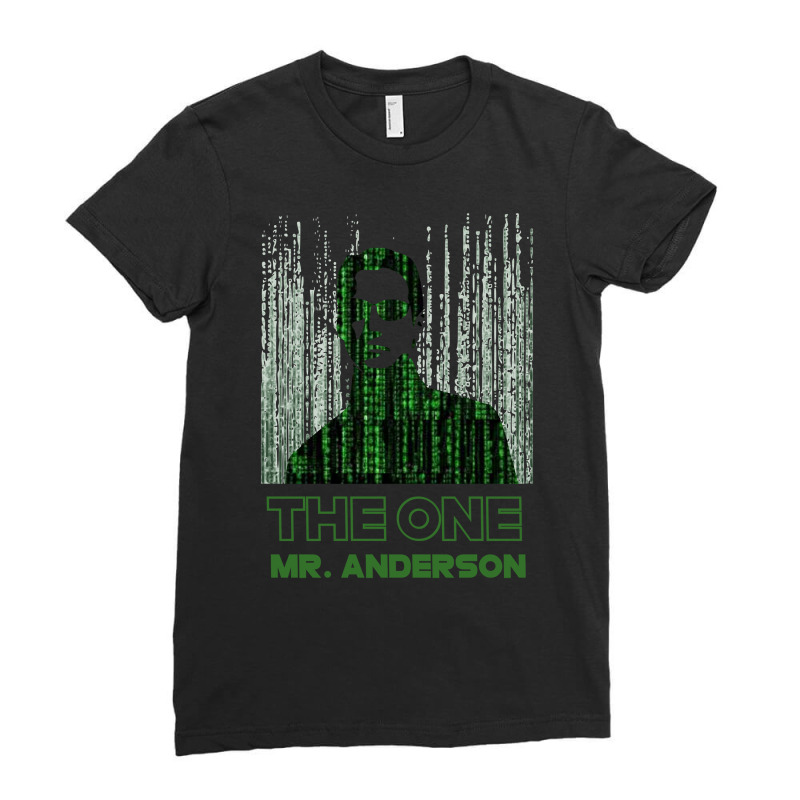 Limited Edition Matrix The One - Mr. Anderson Ladies Fitted T-Shirt by Bostic Walling | Artistshot