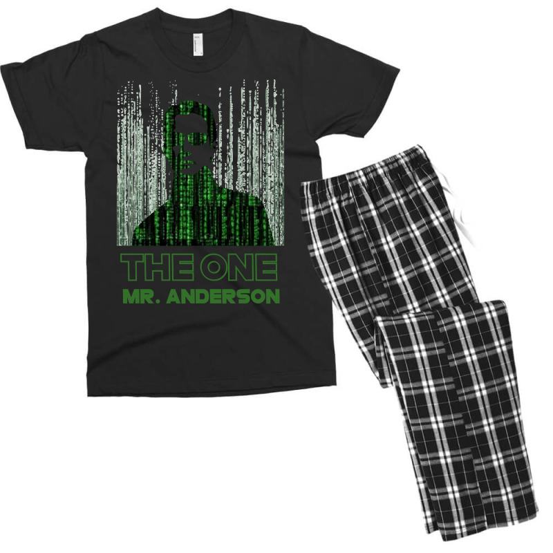 Limited Edition Matrix The One - Mr. Anderson Men's T-shirt Pajama Set by Bostic Walling | Artistshot