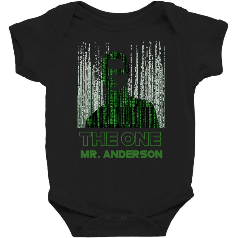 Limited Edition Matrix The One - Mr. Anderson Baby Bodysuit by Bostic Walling | Artistshot