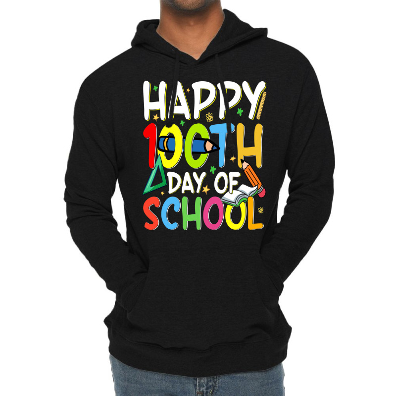 100 Days Of School Stars Tumblr Lightweight Hoodie | Artistshot