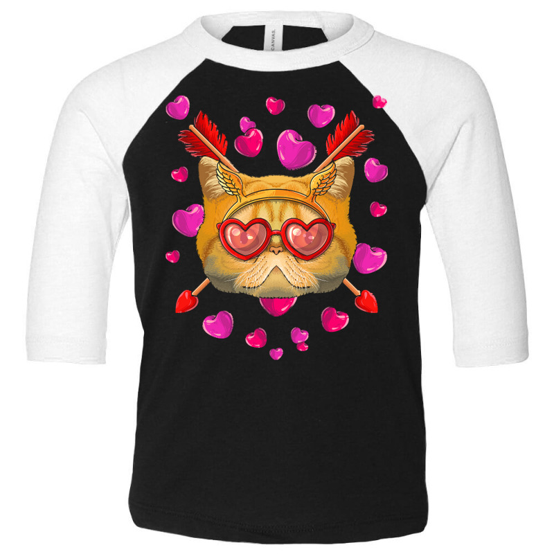 Exotic Shorthair Valentines Day T  Shirt Exotic Shorthair Valentines D Toddler 3/4 Sleeve Tee by cheathcote353 | Artistshot