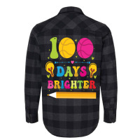 100 Dys Brighter Trending Flannel Shirt | Artistshot