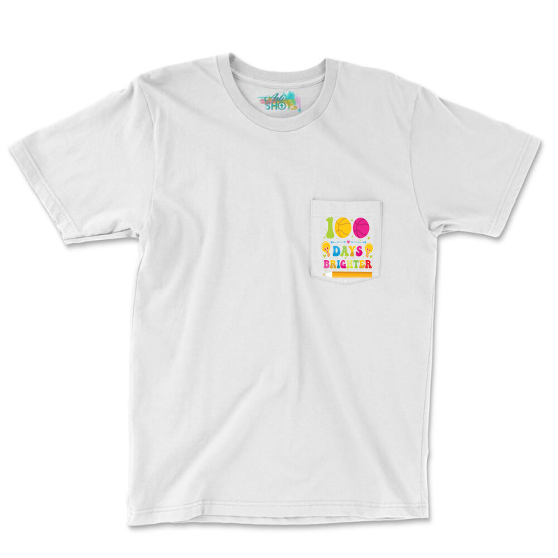 100 Dys Brighter Trending Pocket T-shirt | Artistshot