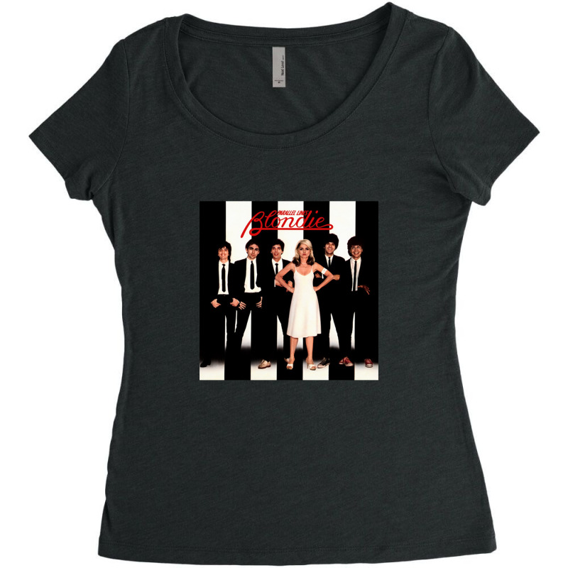 Parallel Lines Women's Triblend Scoop T-shirt by PenelopeSmith | Artistshot