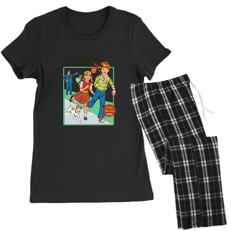 Let's Run Away Women's Pajamas Set by SallyThompson | Artistshot