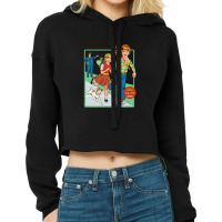 Let's Run Away Cropped Hoodie | Artistshot