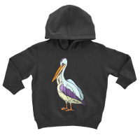 Pelican Vintage Bird Graphic Pelican Sea Bird Seabird T Shirt Toddler Hoodie | Artistshot