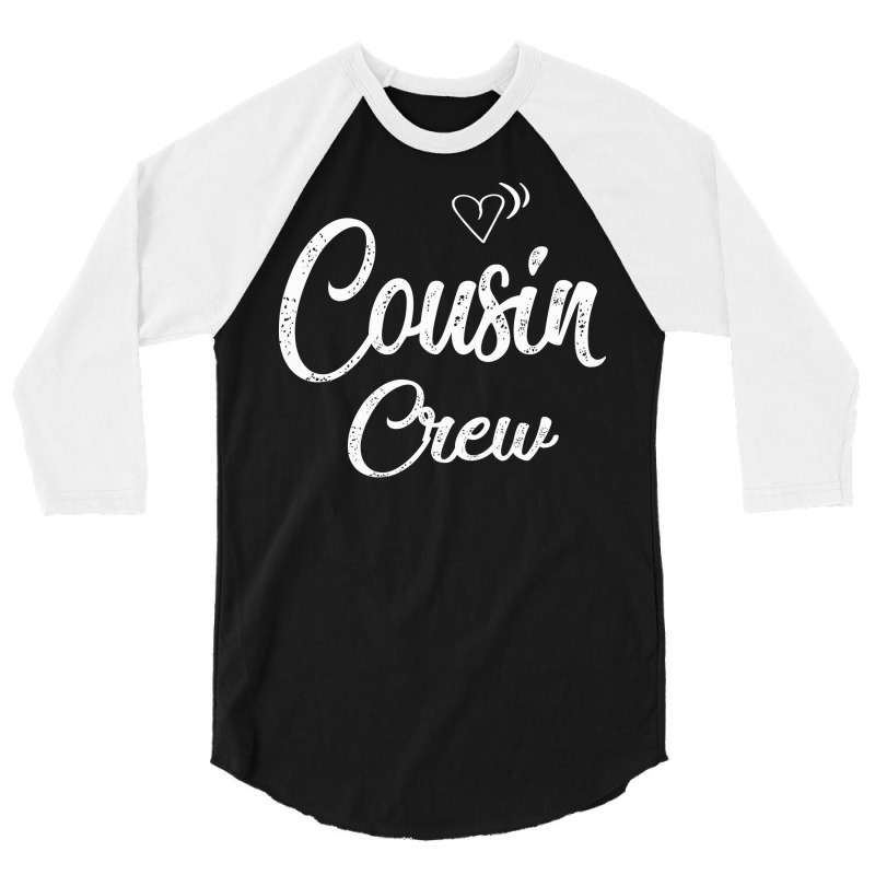 Cousin Crew Retro 3/4 Sleeve Shirt | Artistshot