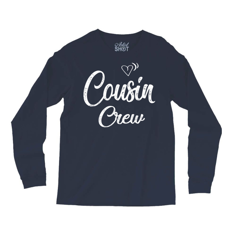 Cousin Crew Retro Long Sleeve Shirts | Artistshot