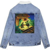 Terrapin Station Unisex Sherpa-lined Denim Jacket | Artistshot